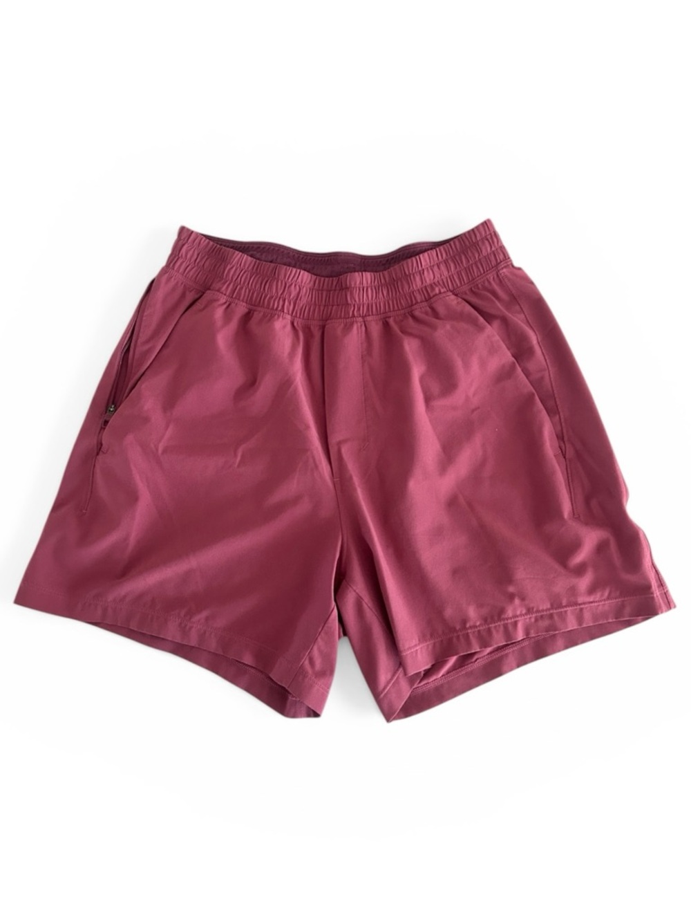 Lululemon Pace Breaker 5" Linerless Shorts. Size Small. Raspberry pink.